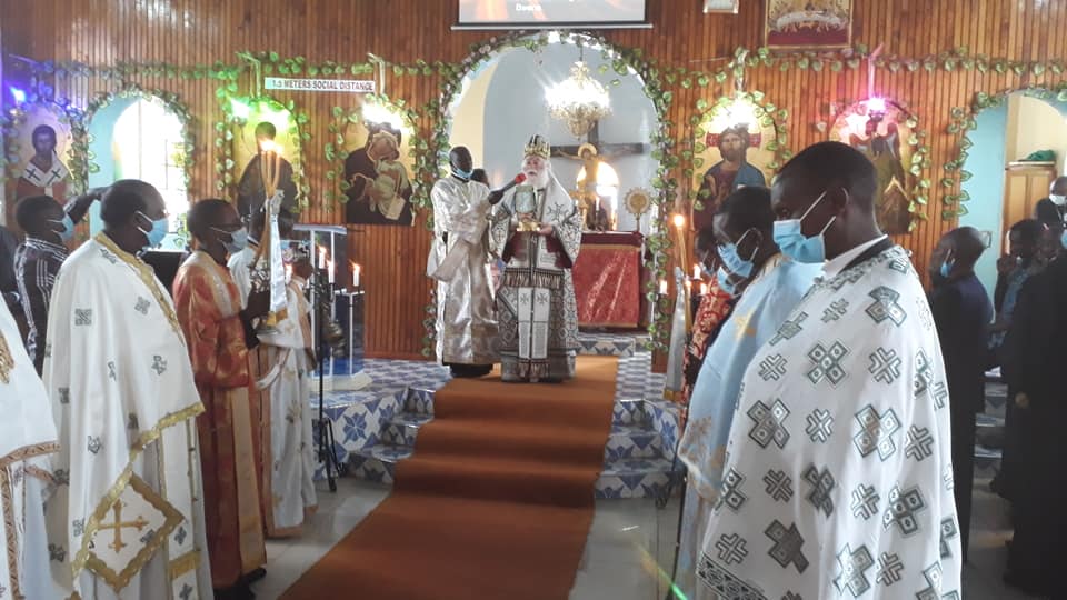 اليوم الأول للبابا ثيودروس الثاني في نيروبي