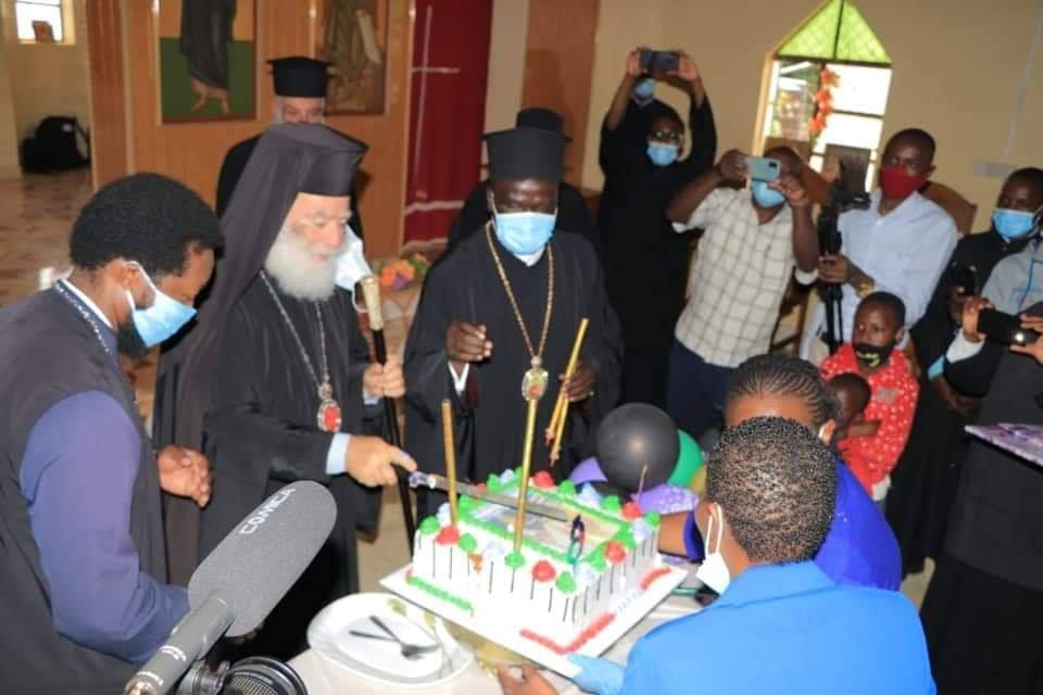 The Pope and Patriarch of Alexandria and All Africa Theodoros II visited the Orthodox Diocese of Nyeri and Mt. Kenya
