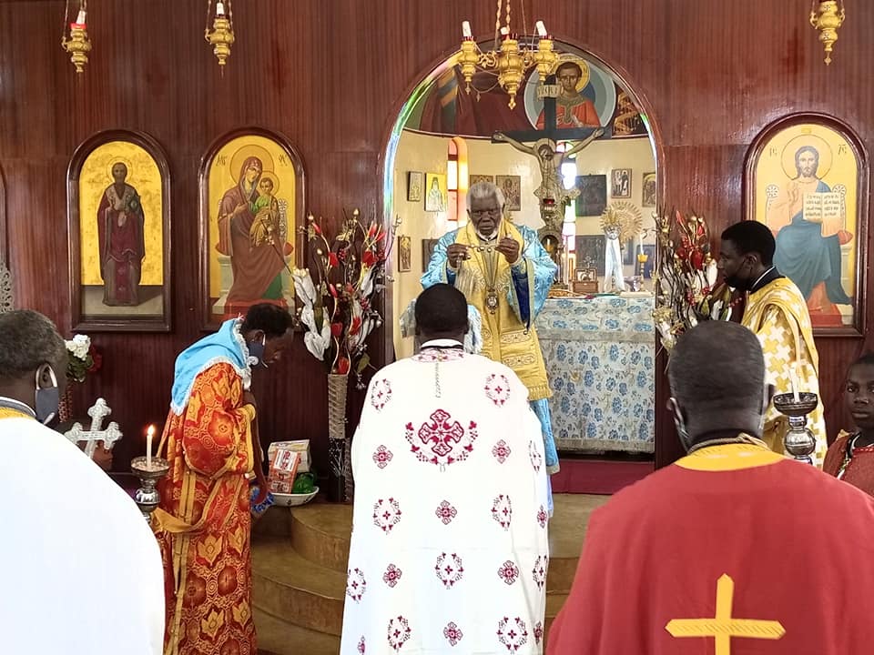 Uganda Orthodox Church: His Eminence Metropolitan Jonah Lwanga has today presided over Holy Liturgy at St.Nicholas Cathedral