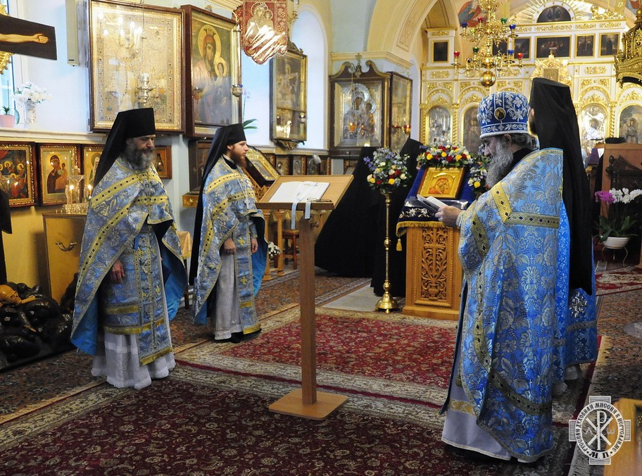 Престольный праздник Казанского храма Горненской обители
