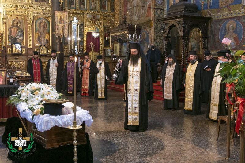 Опело на ставрофорен иконом Христоско Казакин в столичния храм „Св. Неделя“