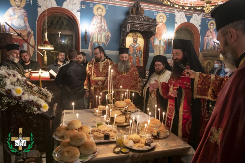 Празнична вечерня в столичния храм „Св. вмчк Мина“, кв. „Модерно предградие“