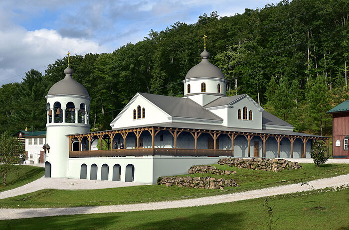 HOLY CROSS MONASTERY WEST VIRGINIA BREAKS GROUND ON NEW CHURCH