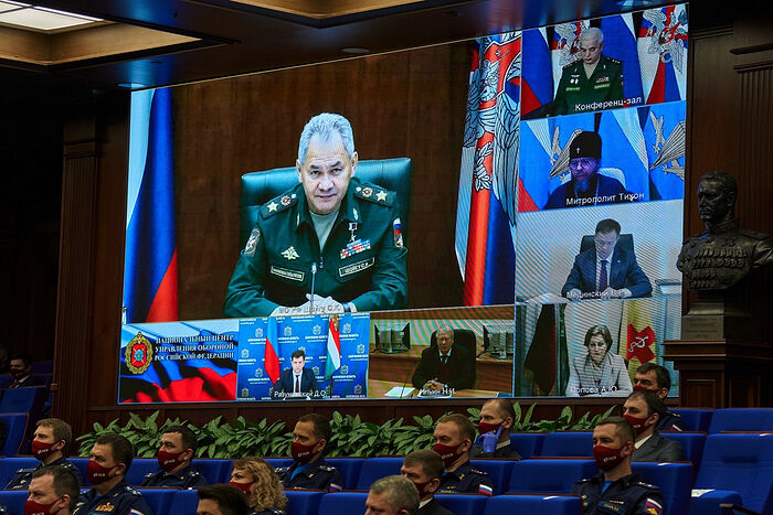 МИТРОПОЛИТ ПСКОВСКИ ТИХОН ЈЕ УЧЕСТВОВАО НА КОНФЕРЕНЦИЈИ МИНИСТАРСТВА ОДБРАНЕ РУСИЈЕ