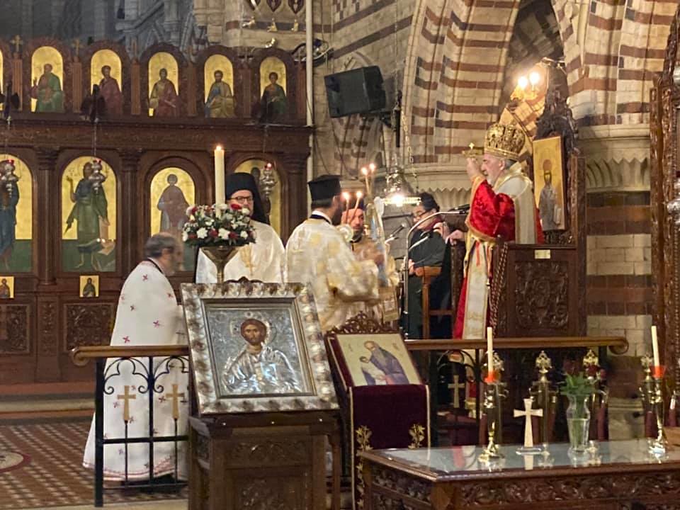 Ιερούργησε στο Μπέρμιγχαμ ο Αρχιεπίσκοπος Θυατείρων