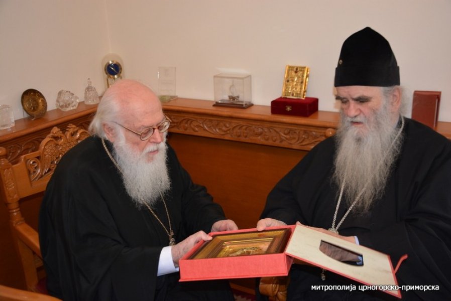 Për fjetjen në Zotin të Hirësisë së tij Mitropolitit të Malit të Zi dhe të Bregdetit të ndjerit Amfillohio