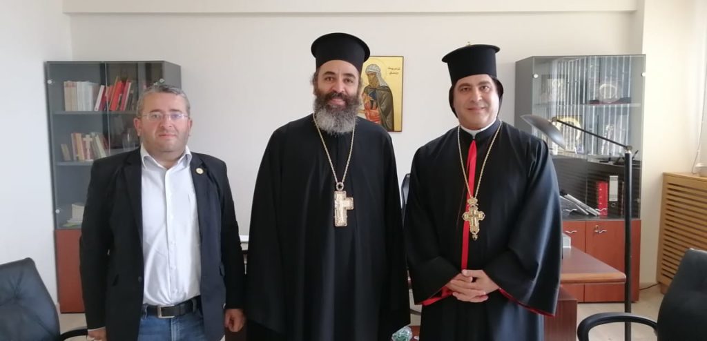 المطران مراد زار معهد يوحنا الدمشقي في البلمند مهنئا عميده الجديد