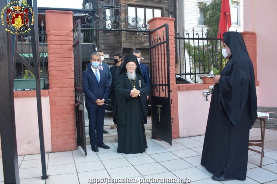 Στο Μετόχι του Παναγίου Τάφου ο Παναγιώτατος στο Νεοχώρι