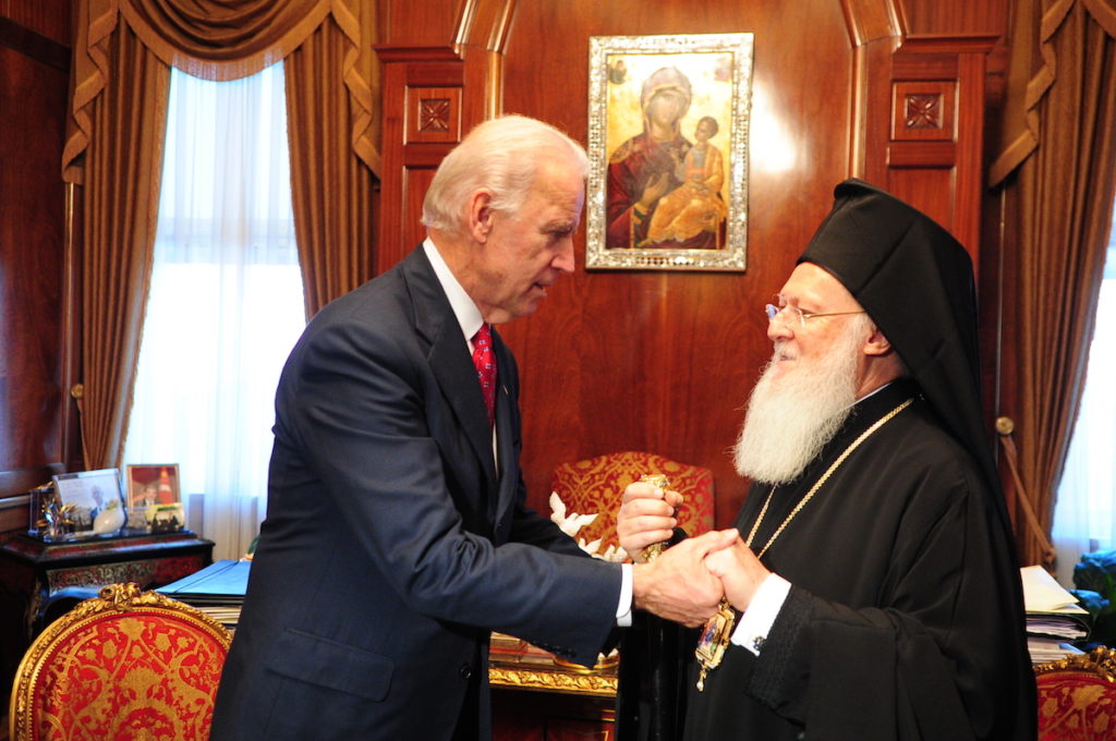 Bartholomew to President-elect Biden: You offer hope for a better future where eternal values, ideals of civilized humanity may prevail