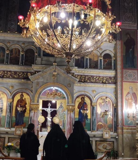 Помен Митрополиту Амфилохију у Атини
