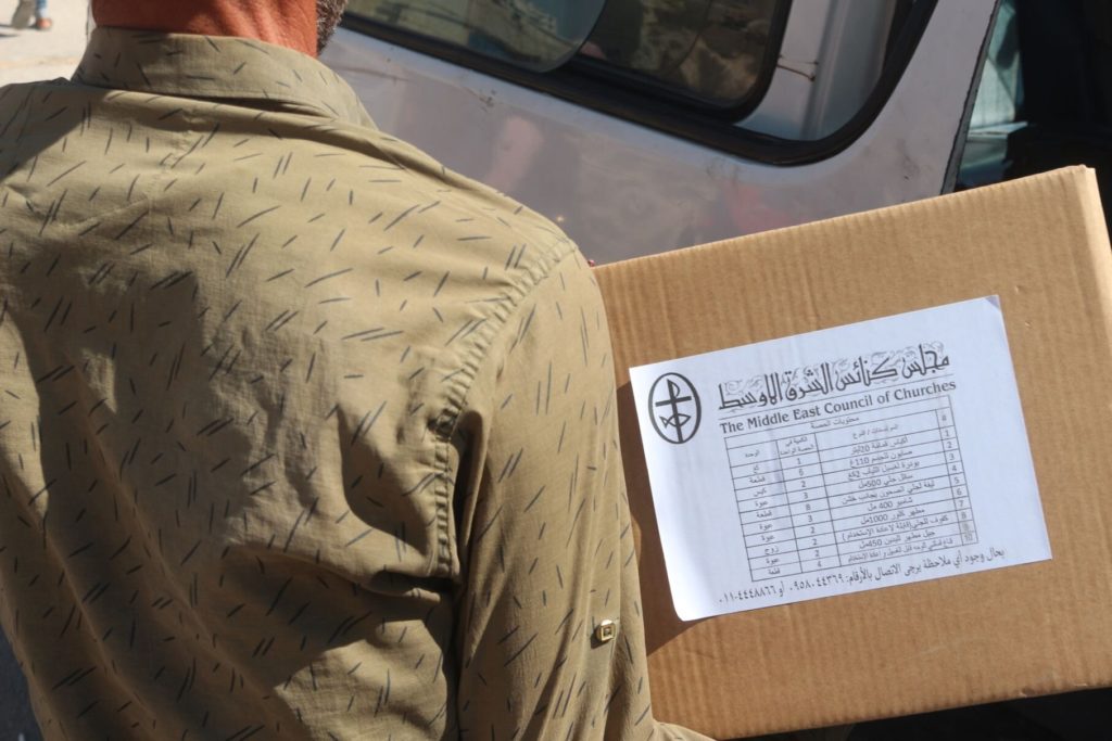 مجلس كنائس الشرق الأوسط ينظّم حملة توعية للوقاية من فيروس كورونا في درعا