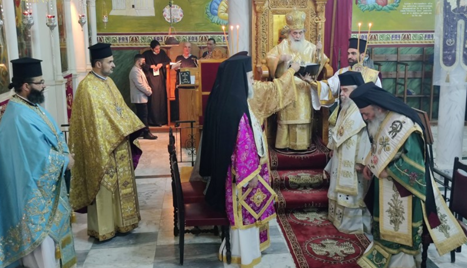 The Feast of the Synaxis of the Archangels at the Jerusalem Patriarchate