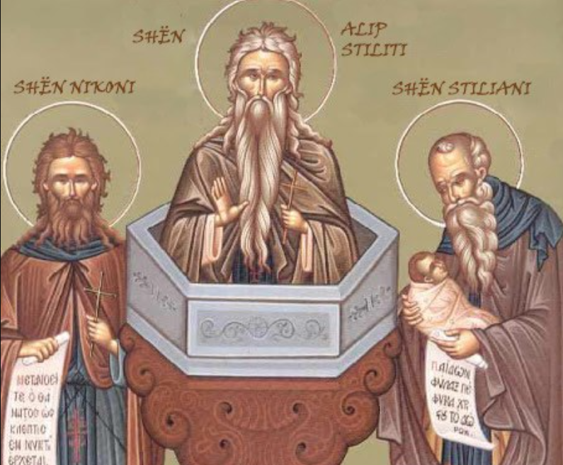 Shenjtori i ditës: Oshënarët Alip Stiliti, Stilian Paflagoni, Nikoni “Pendohuni” Oshënar Heremoni