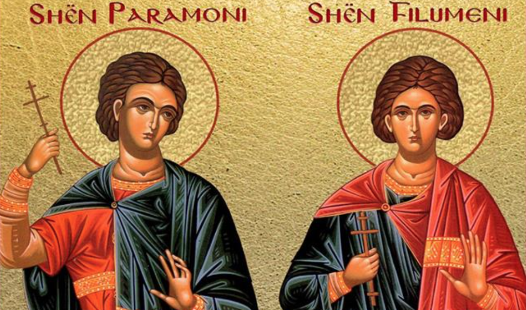 Shenjtori i ditës: Dëshmor Paramoni – Dëshmor Filumeni
