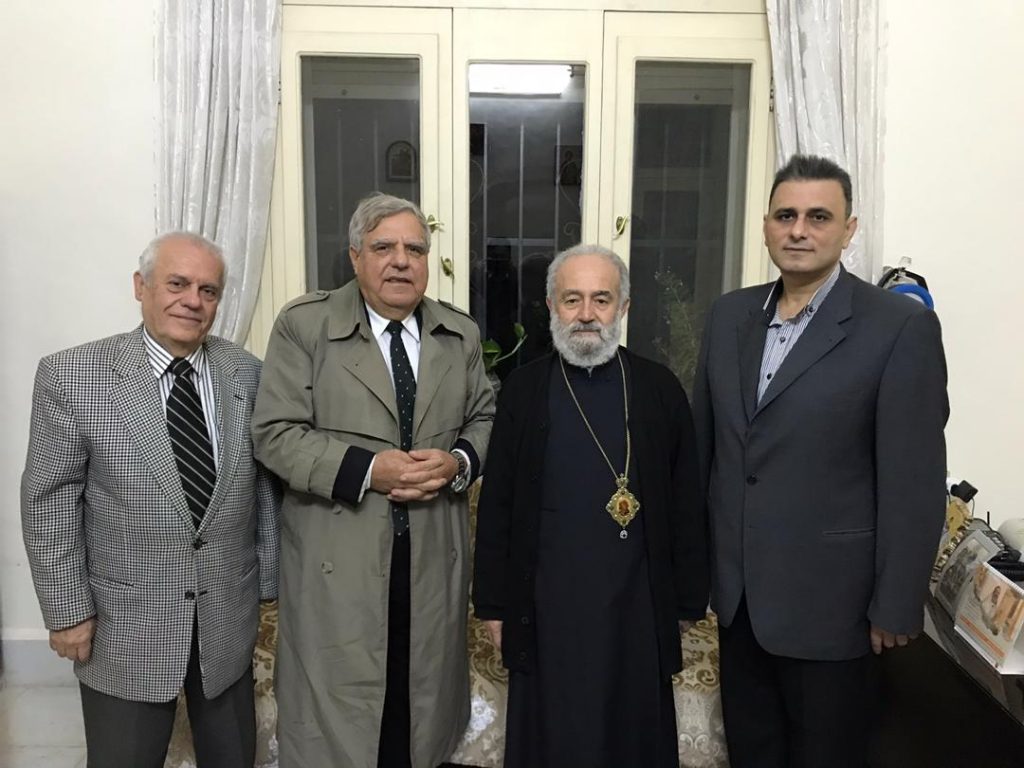 نادي ملتقى الركن الثقافي الوطني بحمص في ضيافة مطرانية الروم الارثوذكس
