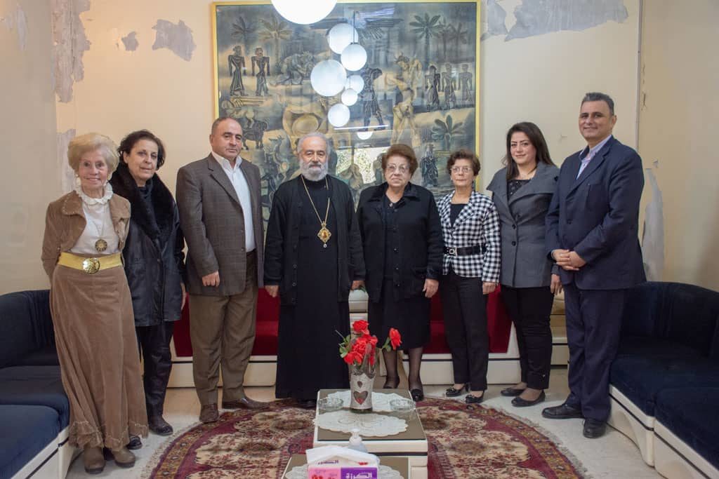صاحب السيادة جاورجيوس (أبو زخم) في ضيافة رابطة أصدقاء المغتربين