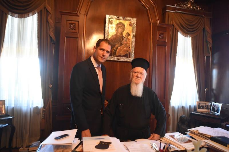 “Εξαιρετικό κλίμα στη συνάντηση Πομπέο – Οικ. Πατριάρχη”