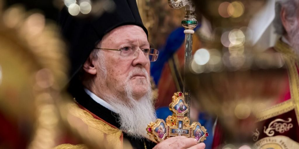 Васељенски патријарх у цркви Светог Георгија у Неохориону, на Босфору