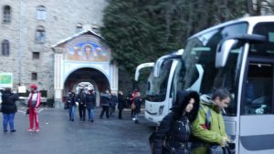 Туристическият поток към Рилския манастир е намалял драстично