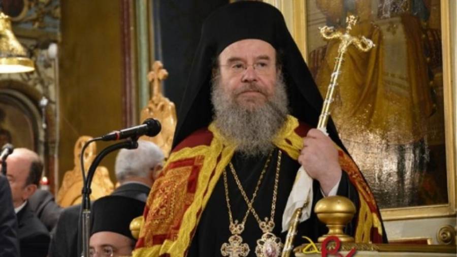 Митрополитът на Йерисо се разболя от коронавирус