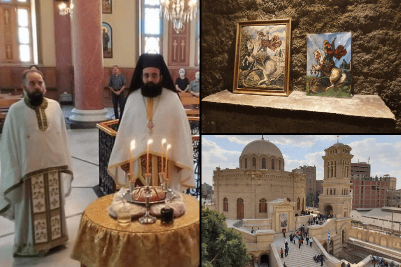 Holy Temple of St. George in Old Cairo: The translation of the Holy Relics of St. George the Trophy Bearer