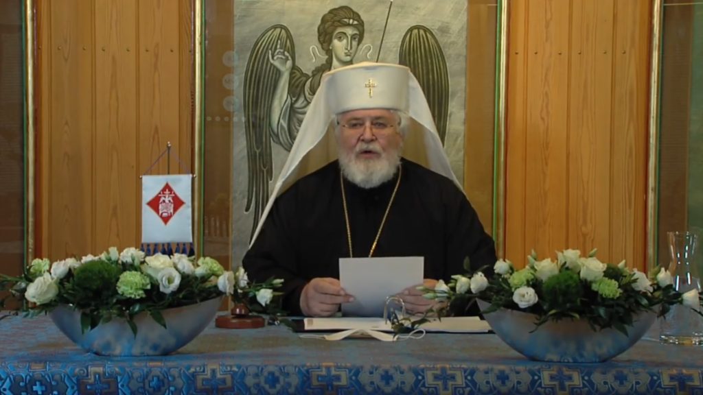 Обращение Его Высокопреосвященства Льва, Архиепископа Хельсинки и всей Финляндии у делегатам на открытии Поместного собора ФПЦ 2020 года