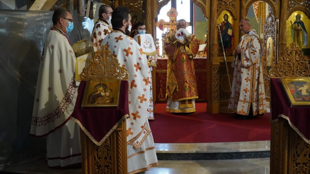 Sfântul Mina, cinstit de credincioşii din Sibiu