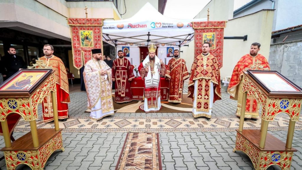 Slujire în Parohia „Sfântul Mare Mucenic Mina” din Baia Mare