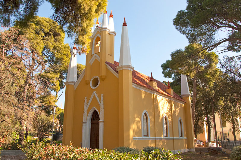 Το παρεκκλήσι του Αγίου Ανδρέα, στο Άλσος Συγγρού