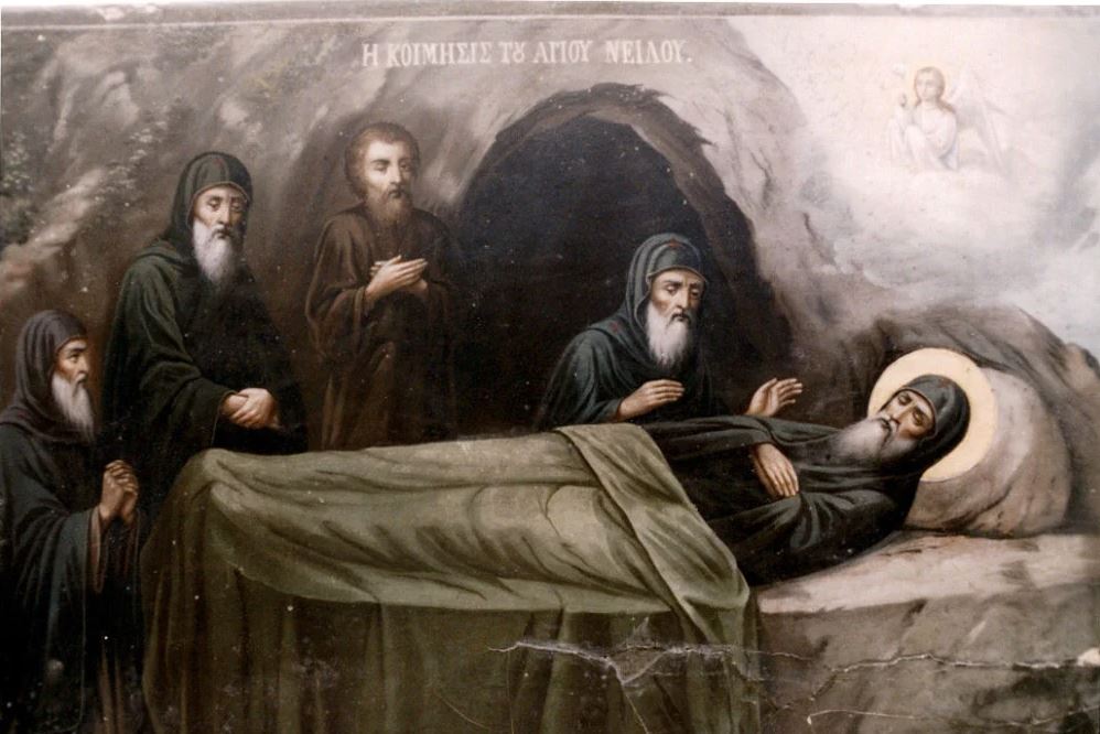 Ο Όσιος Νείλος ο Μυροβλύτης