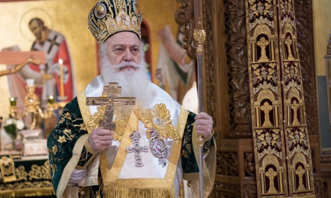 Митрополитът на Верия Пантелеймон няма коронавирус
