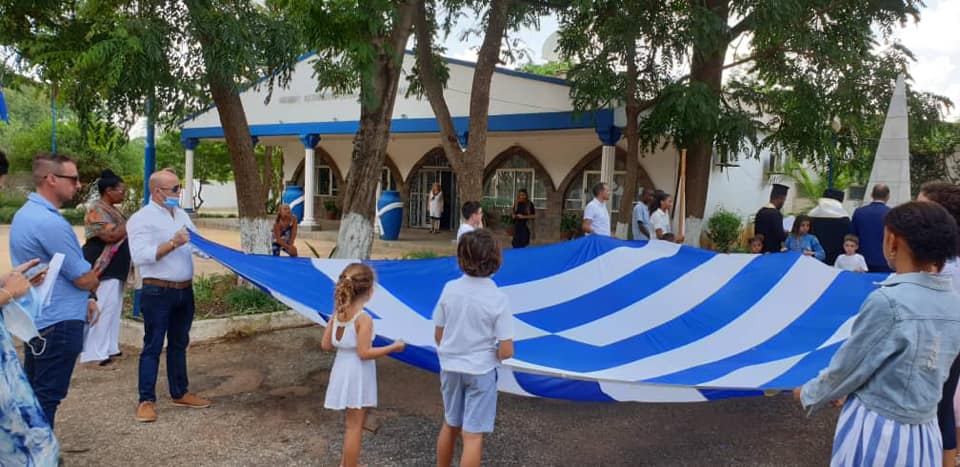 Την 28η Οκτωβρίου γιόρτασαν μαζί με τους Αγ. Αναργύρους στη Λουσάκα