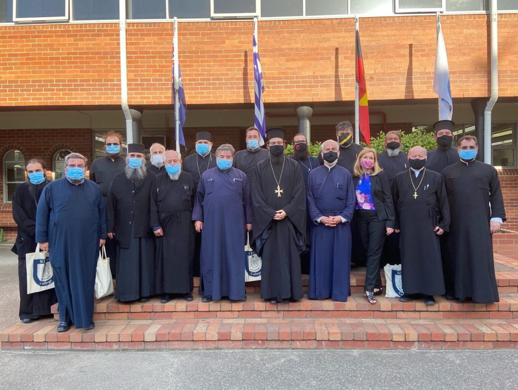 Οι κληρικοί της Περιφέρειας Νορθ-Κόουτ στο Κολλέγιο του Αγίου Ιωάννου
