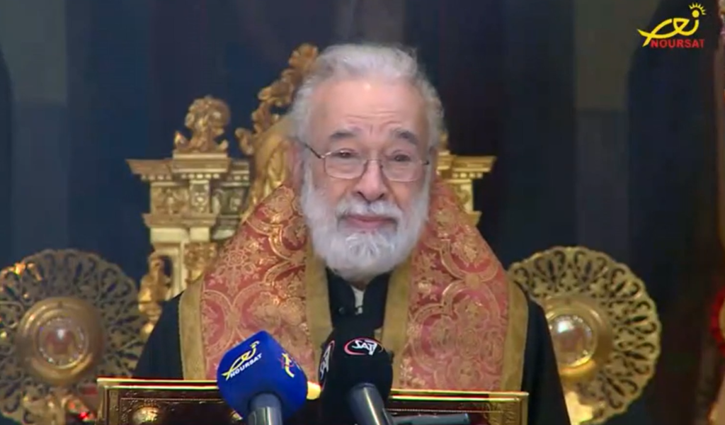 عظة سيادة راعي الأبرشية المتروبوليت الياس الجزيل الاحترام في كاتدرائية القديس جاورجيوس وسط بيروت