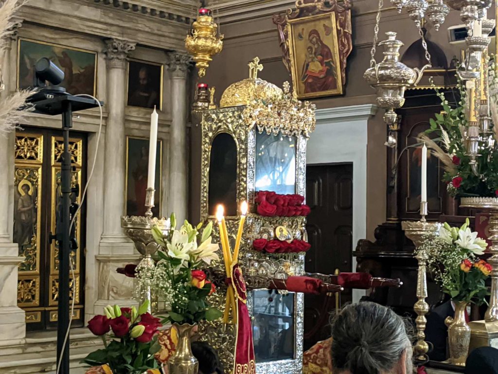 Κέρκυρα-Πρωτοκύριακο: Εντός του Αγ. Σπυρίδωνος η λιτανεία του σκηνώματός του