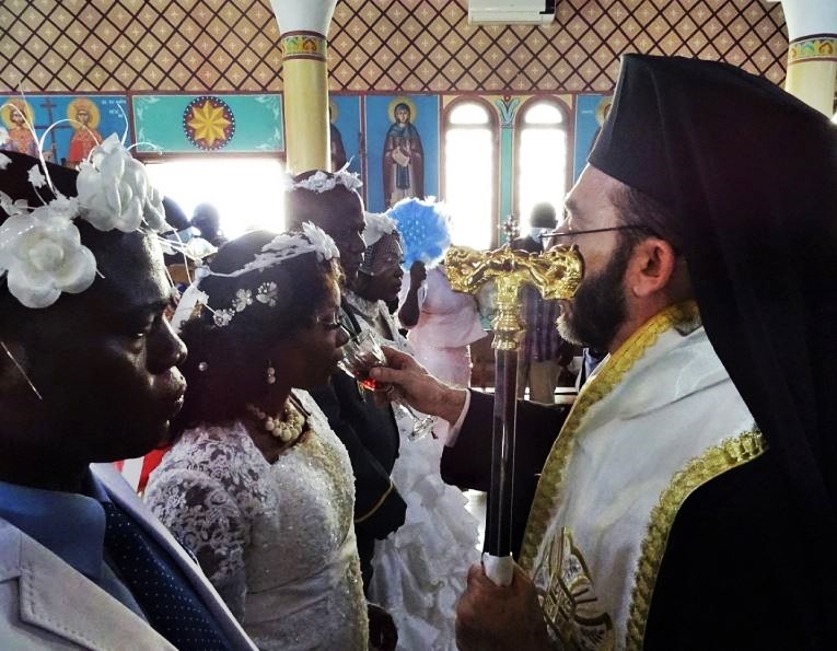 Ορθόδοξοι Γάμοι στην πρωτεύουσα του Κονγκό (ΦΩΤΟ)