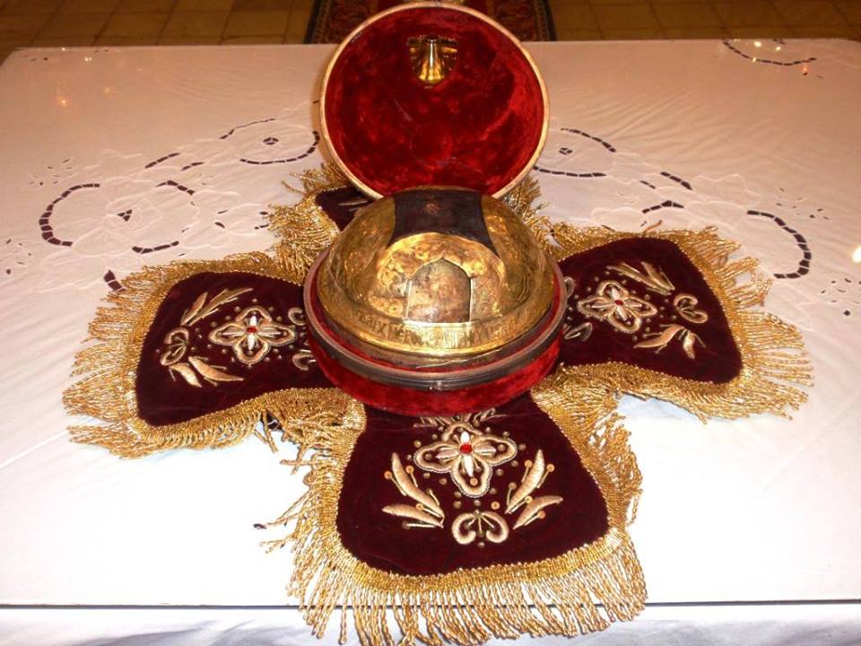 Απότμημα της αγίας Κάρας του Ευαγγελιστή Ματθαίου