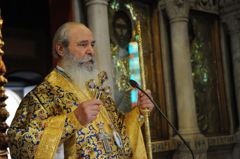 ΥΔΡΑ: Αρχιερατική Θεία Λειτουργία για τον Άγιον Ακίνδυνον