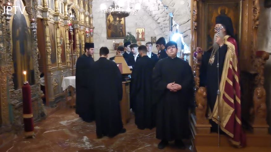 Ο Εσπερινός των Αρχαγγέλων στην Ιερουσαλήμ (ΒΙΝΤΕΟ)