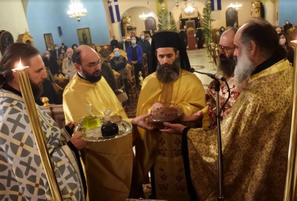 Ο Πρωτοσύγκελος της Αρχιεπισκοπής Αθηνών στο Παπάγου