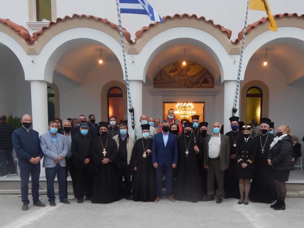 Ήχησαν για πρώτη φορά οι καμπάνες στον Ι.Ν. Αγ. Γεωργίου Νέας Αλικαρνασσού