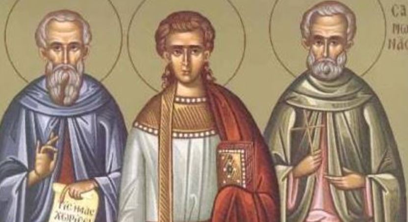 Μνήμη των Αγίων Ομολογητών Γουρία, Αβίβου και Σαμωνά