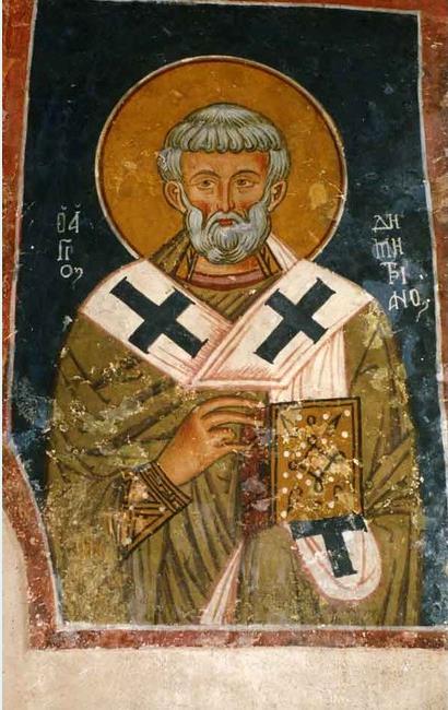 Ο Άγιος Δημητριανός, επίσκοπος Χύτρων