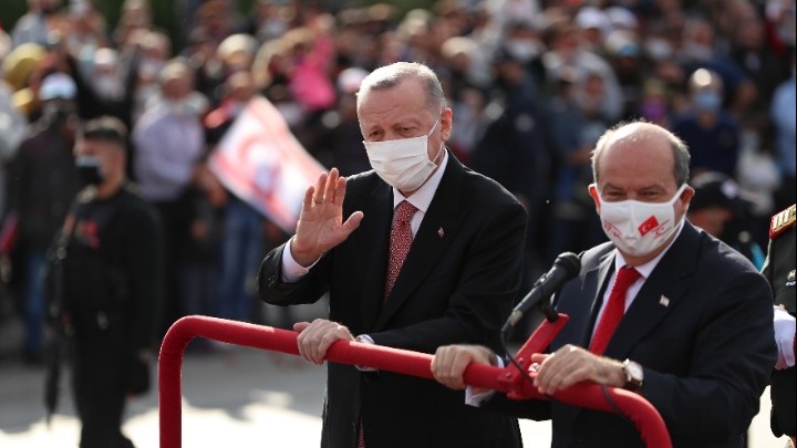 EU’s top diplomat blasts Islamist Turkish president’s tour of occupied Varosha