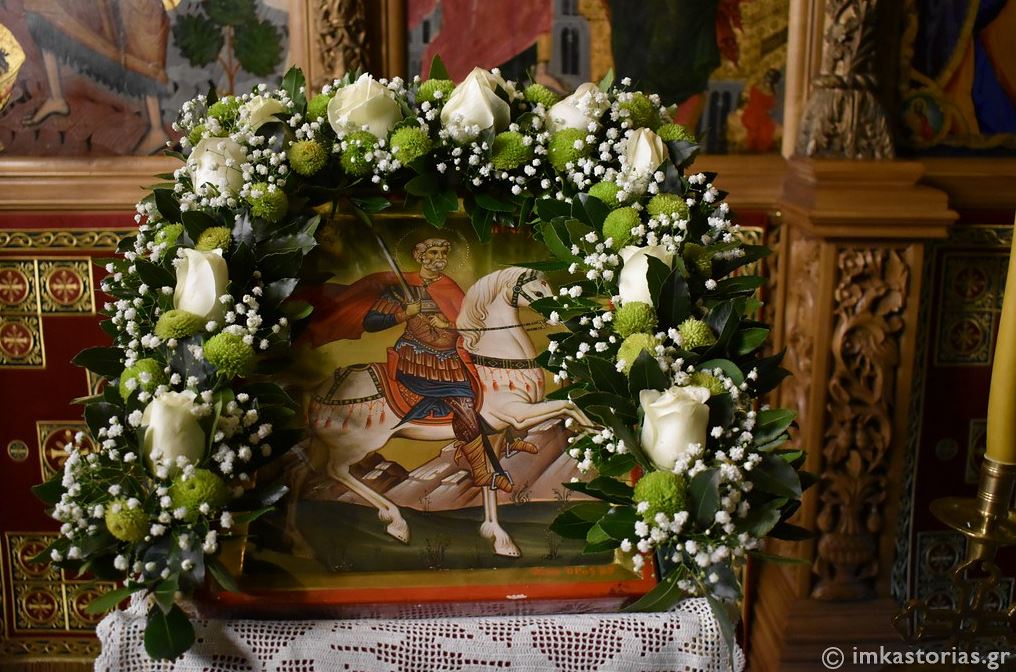 Η Καστοριά τίμησε λιτά φέτος τον Πολιούχο της