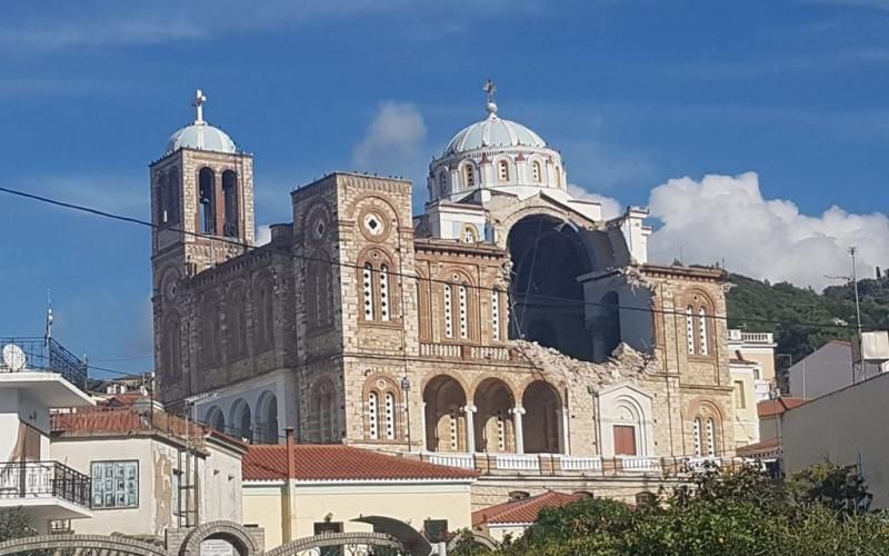 Η Μητρόπολη Μαρωνείας στο πλευρό των σεισμοπαθών της Σάμου