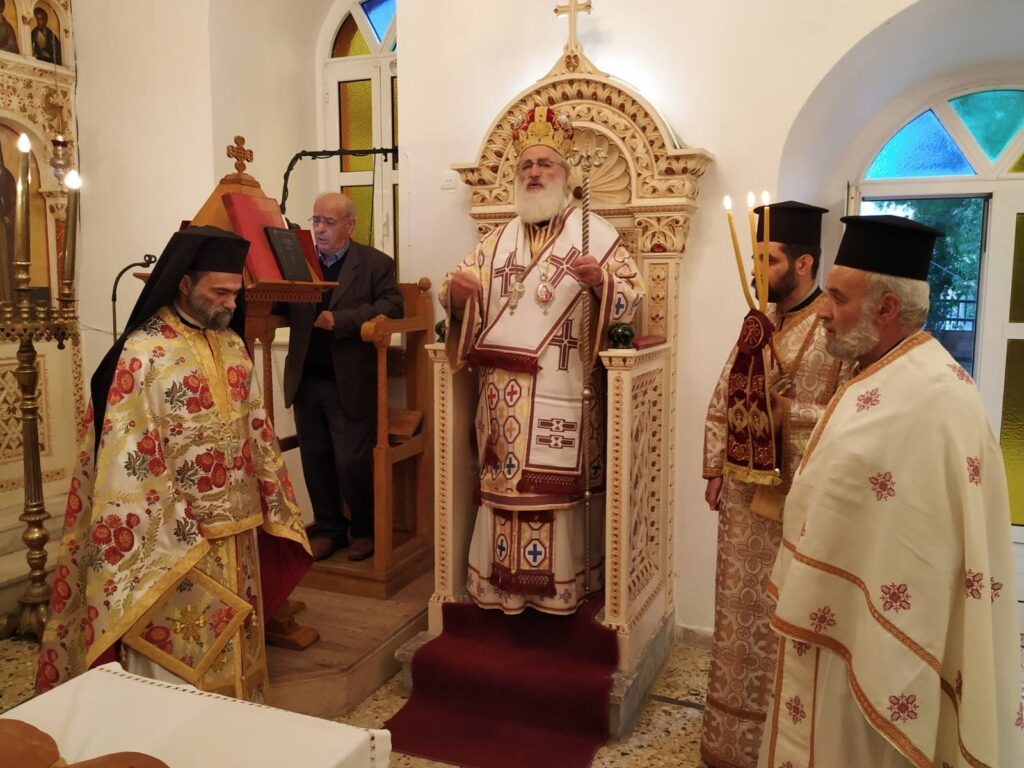 Τρισάγιο για τον μακαριστό Πέτρας Νεκτάριο στο Αρκαλοχώρι