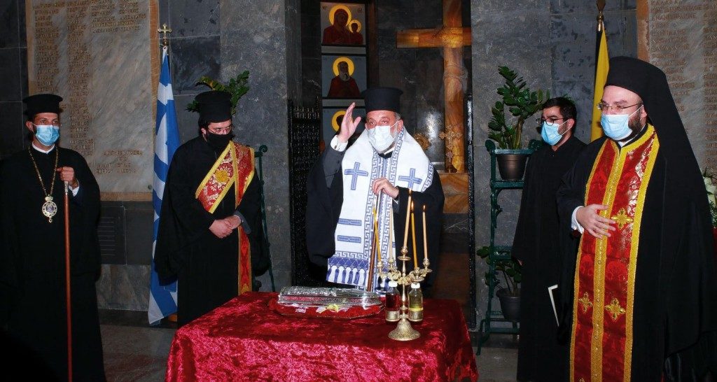 Τα ισχυρά μέτρα περιόρισαν τον εορτασμό του Πολιούχου της Ρόδου