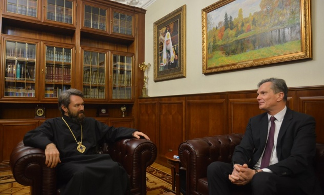 Ο Πρέσβης της Λιθουανίας στον Μητροπολίτη Βολοκολάμσκ