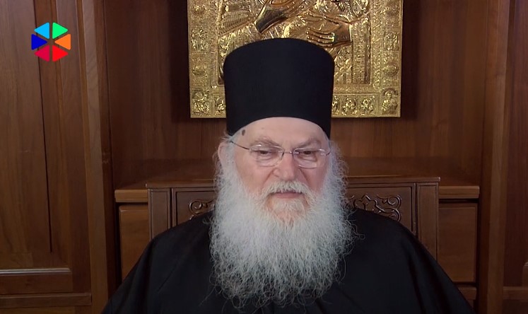 Cea dintâi telesinaxă din Sfântul Munte a Părintelui Efrem Vatopedinul cu credincioșii francezi